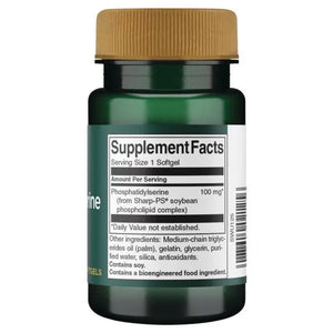Phosphatidylserine - 100 mg - N30 - Fosfatidilserinas - Swanson - Papildai