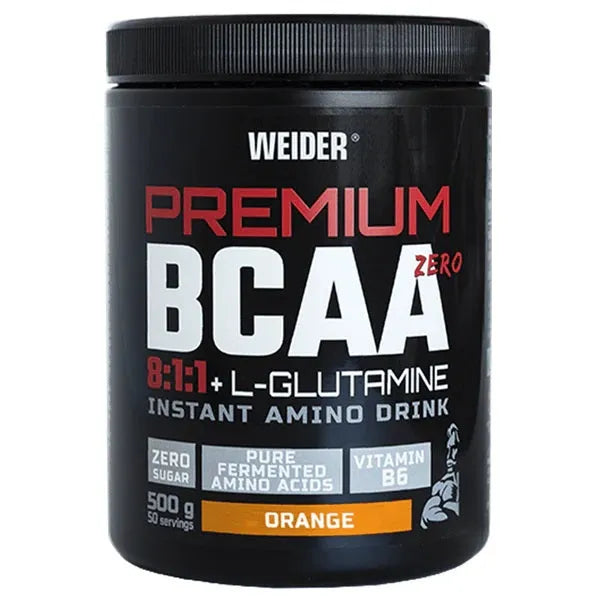 Premium BCAA Zero Orange - 500g - Weider - Sporto papildai