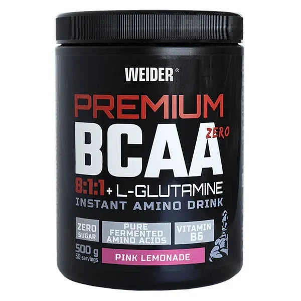 Premium BCAA Zero Pink Lemonade - 500g - Weider - Sporto papildai