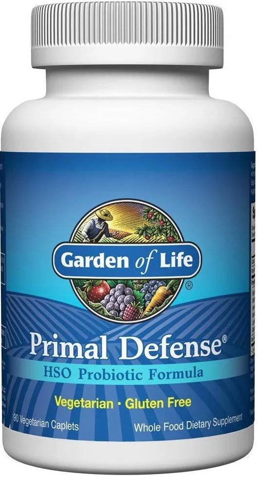 Primal Defense Caplets - 90 vegetarian - Garden of Life - Papildai