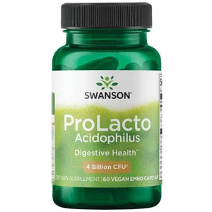 ProLacto Acidophilus - Probiotikai - 4 mlrd. - Swanson - Papildai