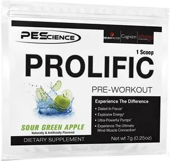 Prolific Sour Green Apple - 7g (1 serving) - PEScience - Sporto papildai