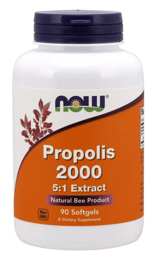 Propolis 2000 5:1 Extract - 90 softgels - NOW Foods - Papildai