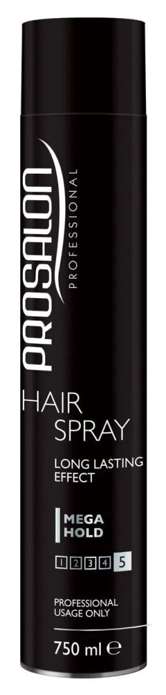 PROSALON PROFESSIONAL Plaukų lakas - mega fiksacija 750ml - Kosmetika
