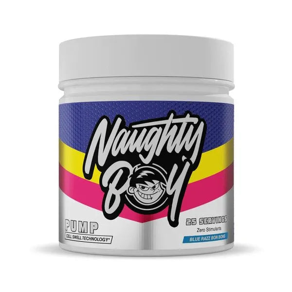 Pump Blue Razz Bon Bons - 400g - Naughty Boy - Sporto papildai