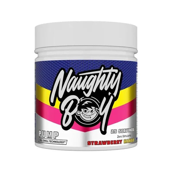 Pump Strawberry Mango - 400g - Naughty Boy - Sporto papildai