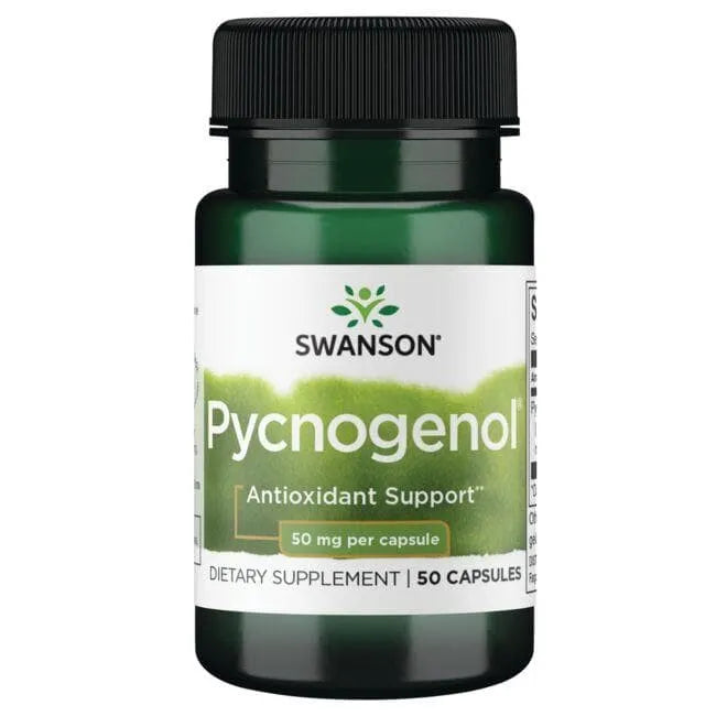 Pycnogenol - Piknogenolis - 50 mg - N50 - Swanson - Papildai