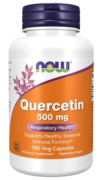 Quercetin 500mg - 100 vcaps - NOW Foods - Papildai