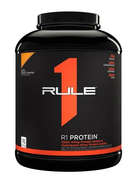 R1 Protein Lightly Salted Caramel - 2280g - Rule One - Sporto papildai