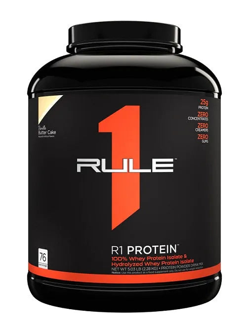 R1 Protein Vanilla Butter Cake - 2280g - Rule One - Sporto papildai