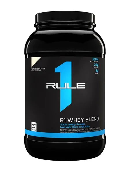 R1 Whey Blend Vanilla Ice Cream - 891g - Rule One - Sporto papildai