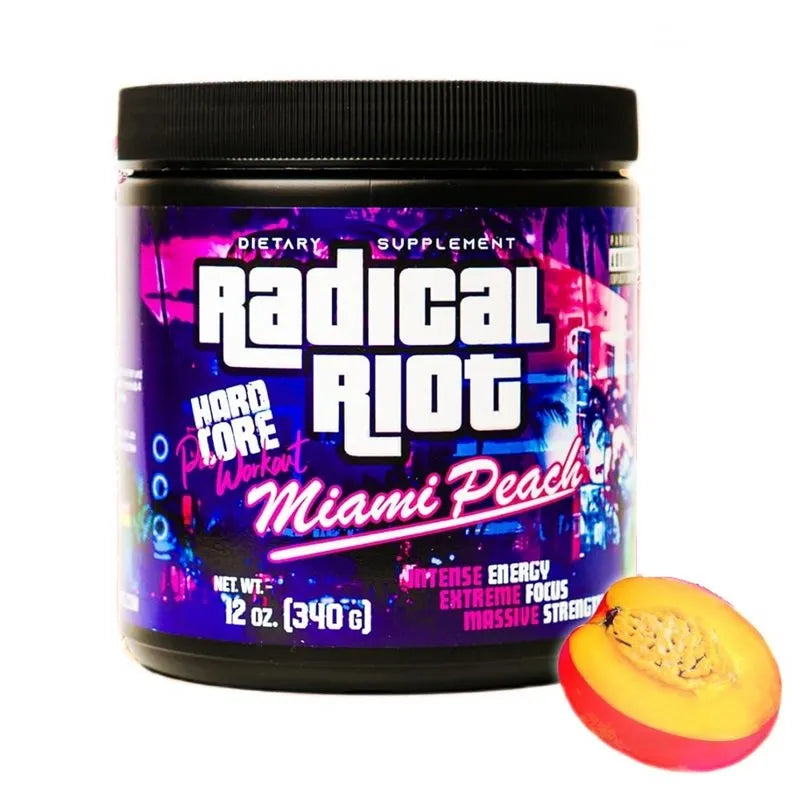 Radical Riot Miami Peach - 340g - American Supps - Sporto papildai