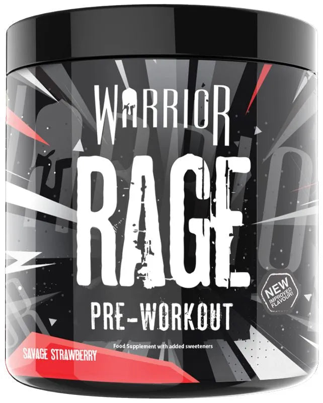 Rage Savage Strawberry - 392g - Warrior - Sporto papildai