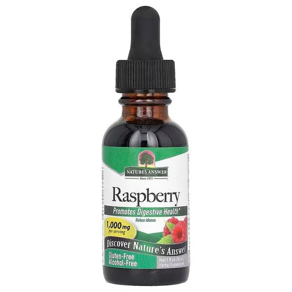 Raspberry 1000mg - 30 ml - Nature’s Answer - Papildai