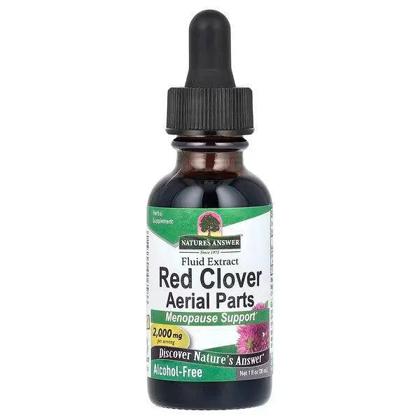 Red Clover Aerial Parts 2000mg - 30 ml - Nature’s Answer - Papildai