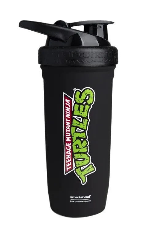 Reforce Stainless Steel - TMNT Classic Logo Black - 900 ml - SmartShake - Sporto papildai
