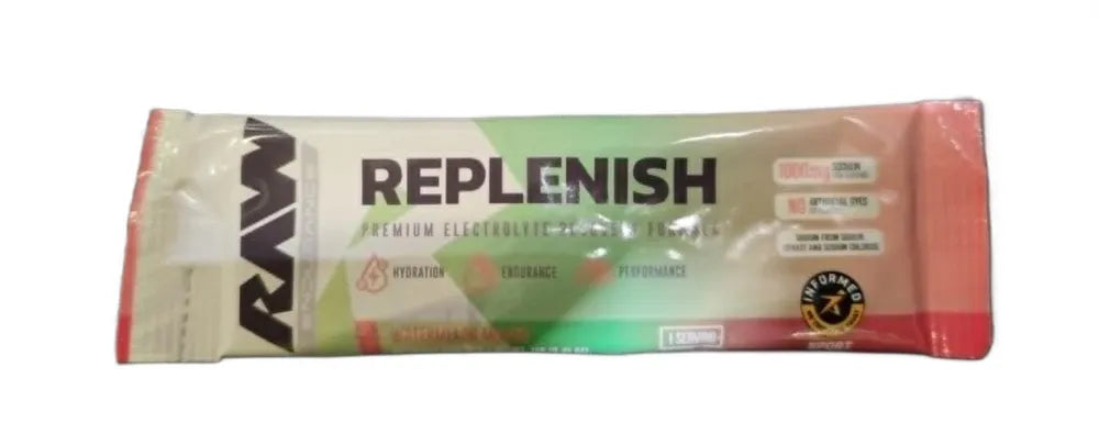 Replenish Watermelon Mojito - 13g (1 serving) - Raw Nutrition - Sporto papildai