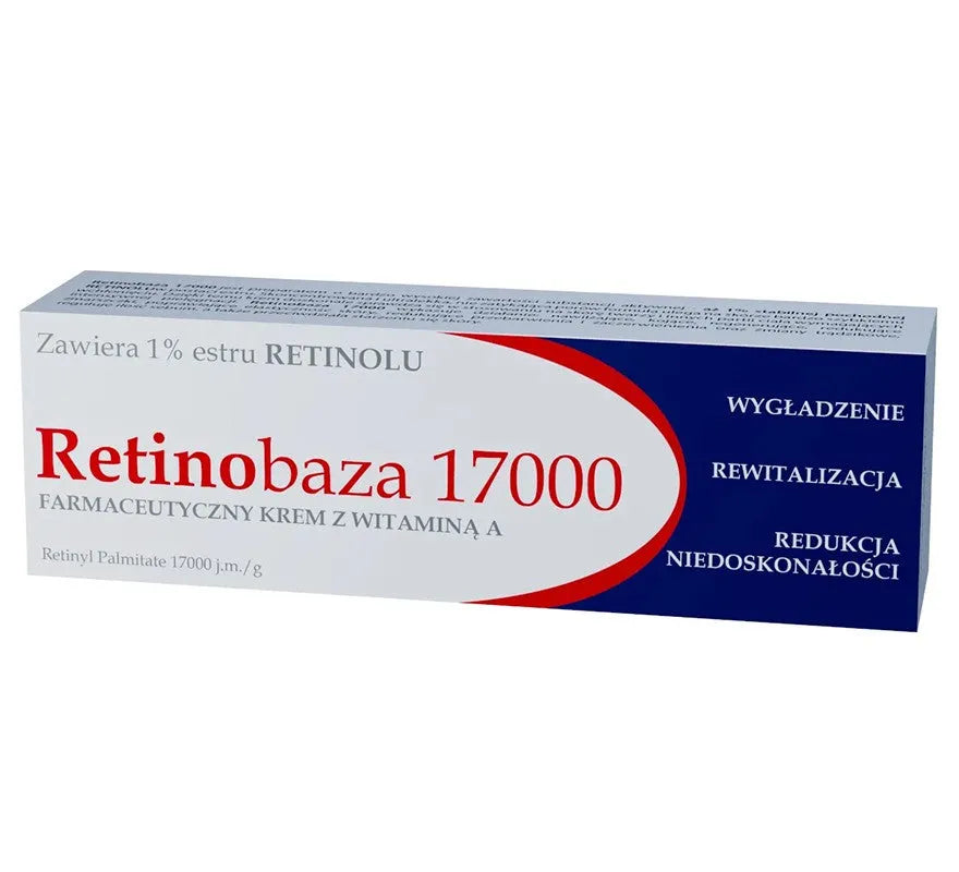 RETINOBAZA 17000 Farmacinis kremas su Vitaminu A 30g - Kosmetika