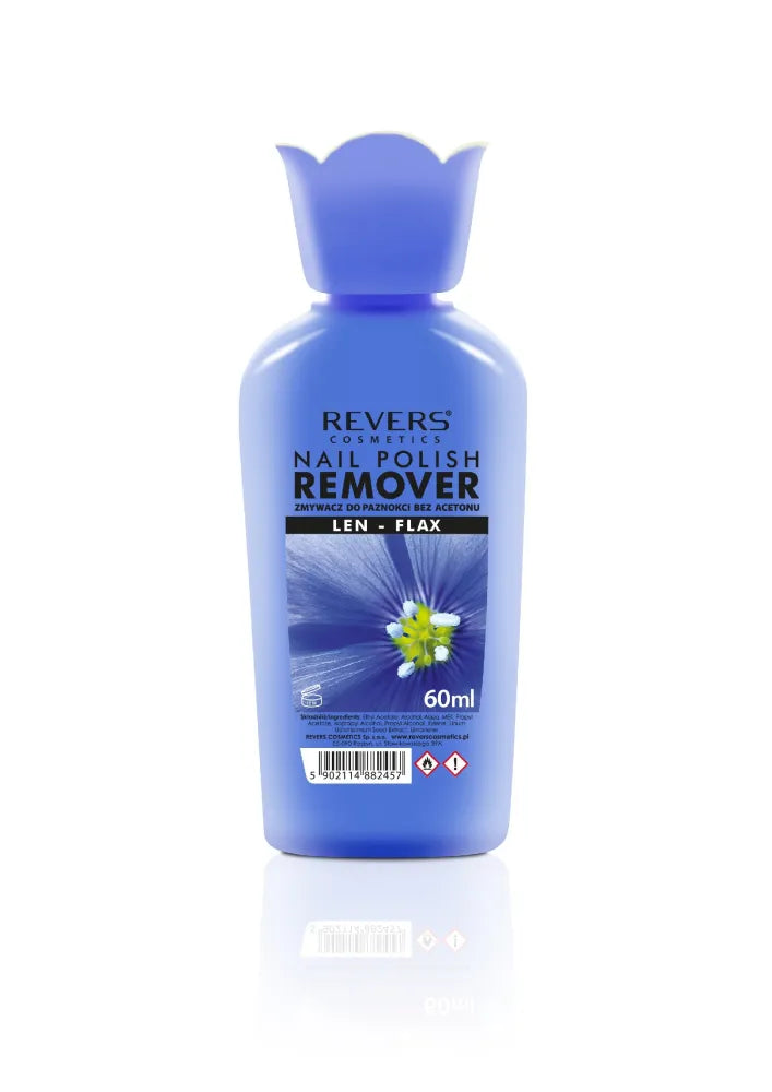 REVERS Acetone-free nagų lako valiklis - 60ml - Kosmetika