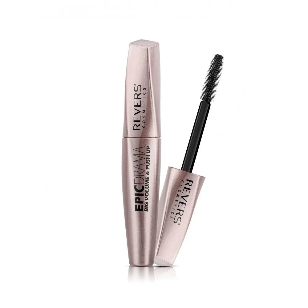 REVERS Epic Drama Big Volume&Push Up Mascara - juoda 12ml - Kosmetika