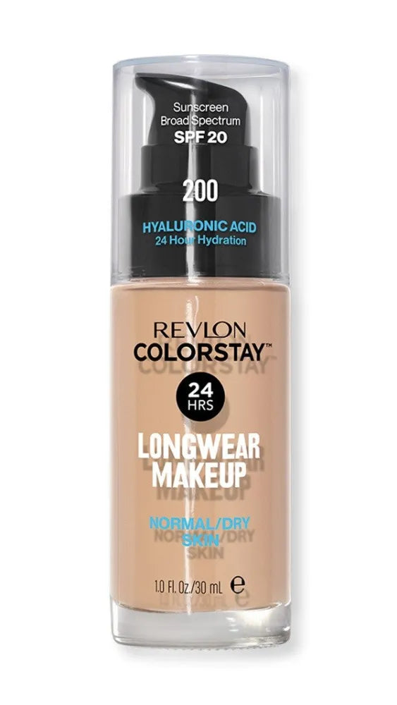 Revlon Colorstay 24H Longwear Foundation Concealer Nr. 200 Nude - normaliai ir sausai odai 30ml - Kosmetika