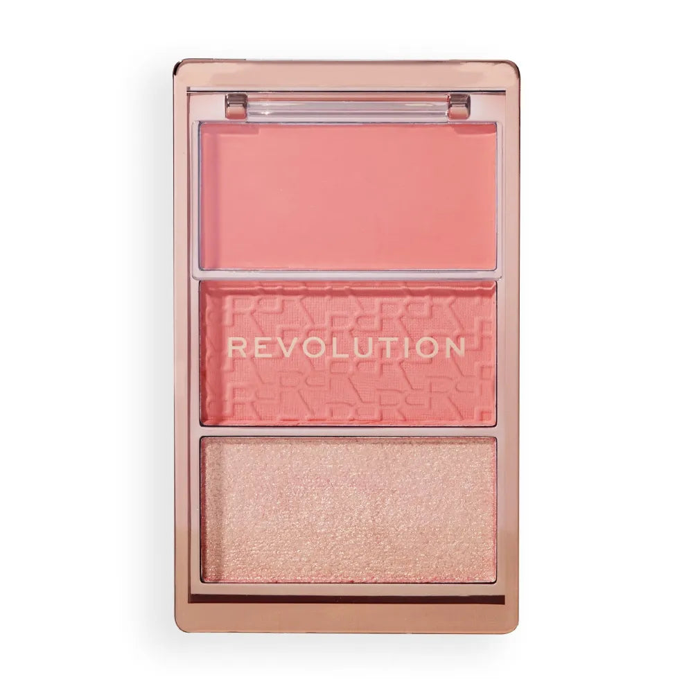 REVOLUTION Icon Palette Blush Authentic Peach - Kosmetika