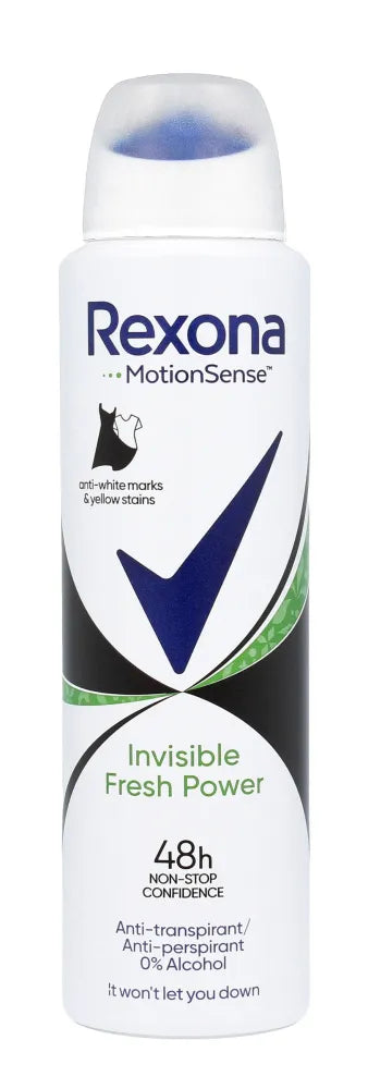 REXONA DEO PURŠKIKLIS PTO INVIZ.FRESKUS P.O.150ML - Kosmetika