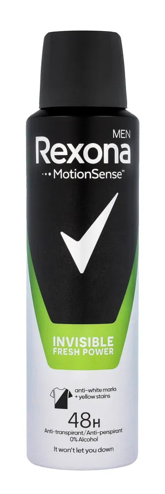 REXONA DEO PURŠKIKLIS VYRAMS INVIS.FRESH POW.150 - Kosmetika