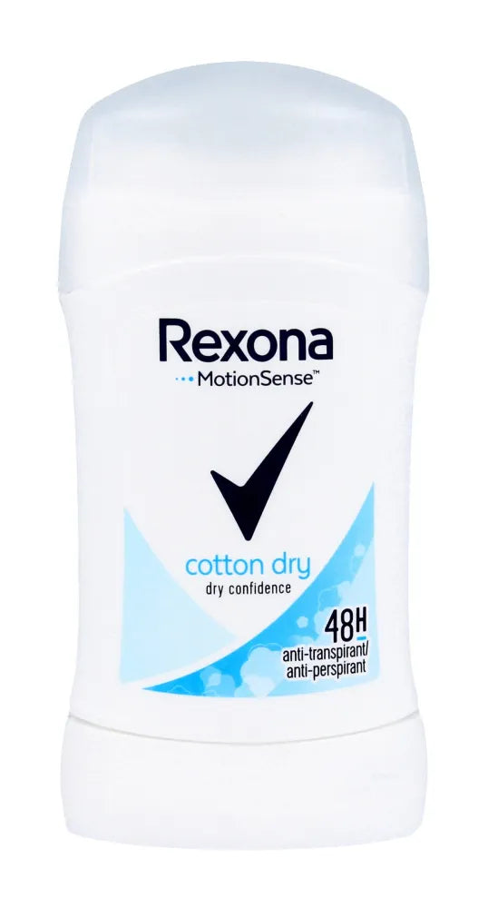 Rexona Motion Sense Woman Deodorant Stick Cotton Dry 40ml - Kosmetika