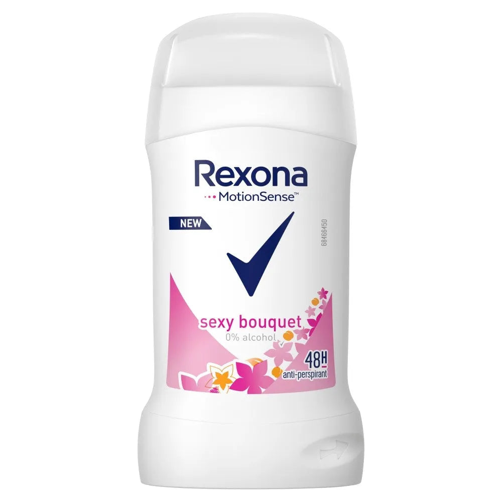 Rexona Motion Sense Women Deodorant Stick Seksualus Puokštė 48H 40ml - Kosmetika