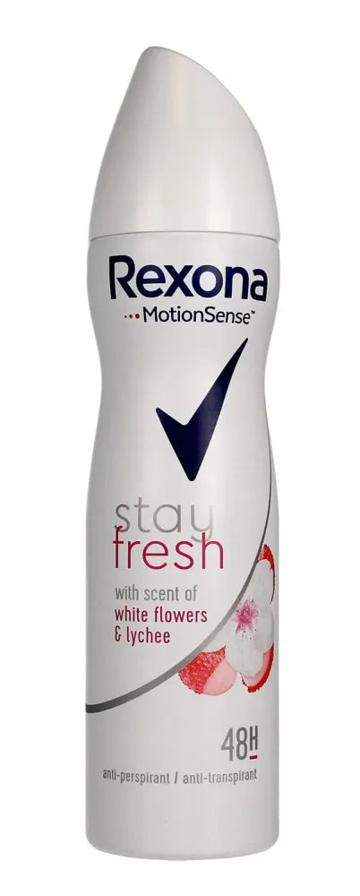 Rexona Stay Fresh Woman Deodorant spray Baltieji Gėlės & Lychee 150ml - Kosmetika