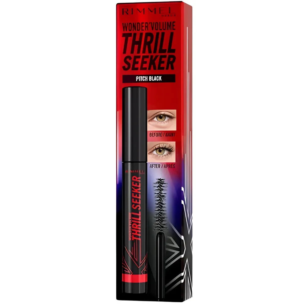RIMMEL TUŠAS THRILL SEEKER JUODAS& - Kosmetika