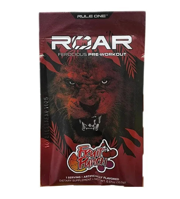 Roar Fruit Punch - 10.5g (1 serving) - Rule One - Sporto papildai