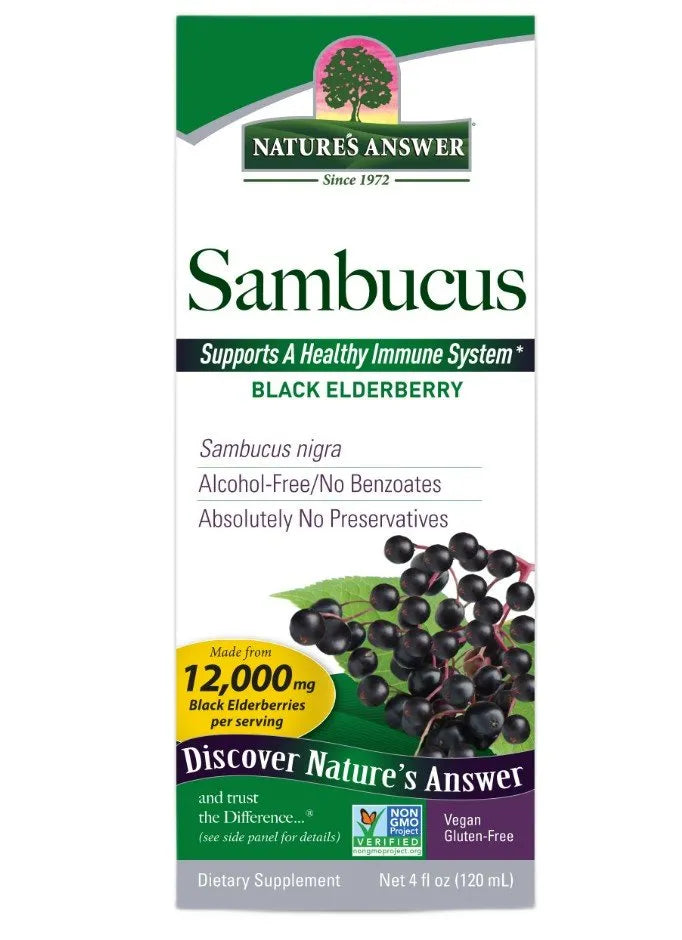 Sambucus - 120 ml - Nature’s Answer - Papildai