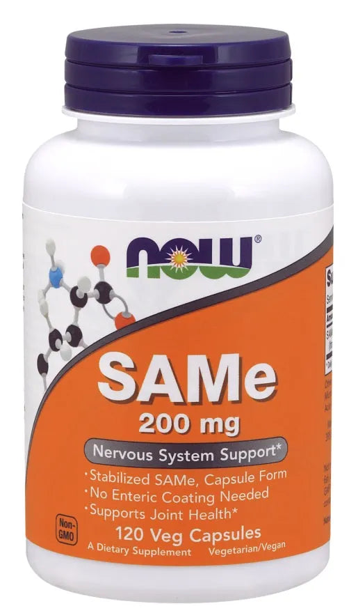 SAMe 200mg - 120 vcaps - NOW Foods - Papildai