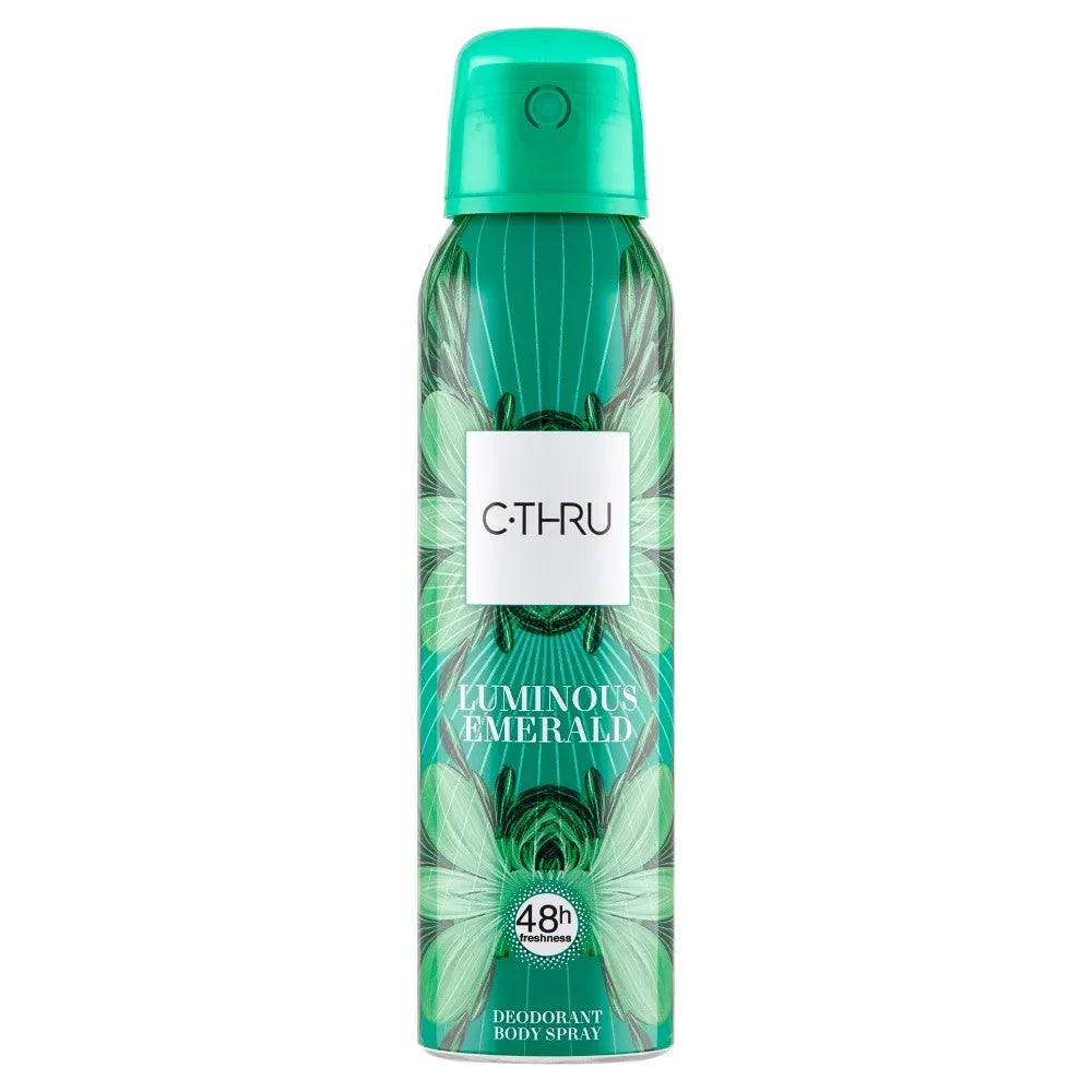 SAR C-TRUE švytintis smaragdinis dezodorantas 150ml - Kosmetika