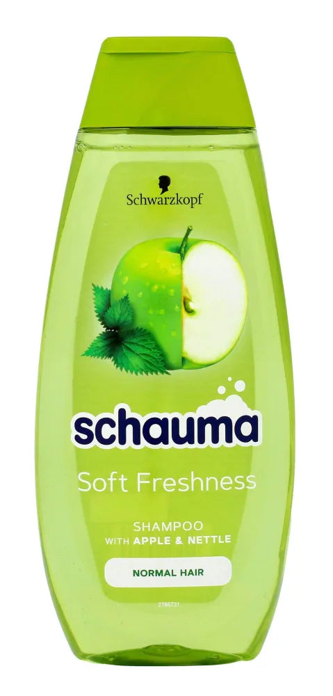 SCHAUMA ŠAMPŪNAS CLEAN & FRESH Obuolių 400ml - Kosmetika