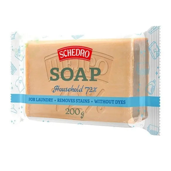 SCHEDRO gray soap 72% (foil) 200 g - Higiena