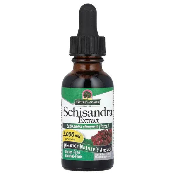 Schisandra Extract 2000mg - 30 ml - Nature’s Answer - Papildai