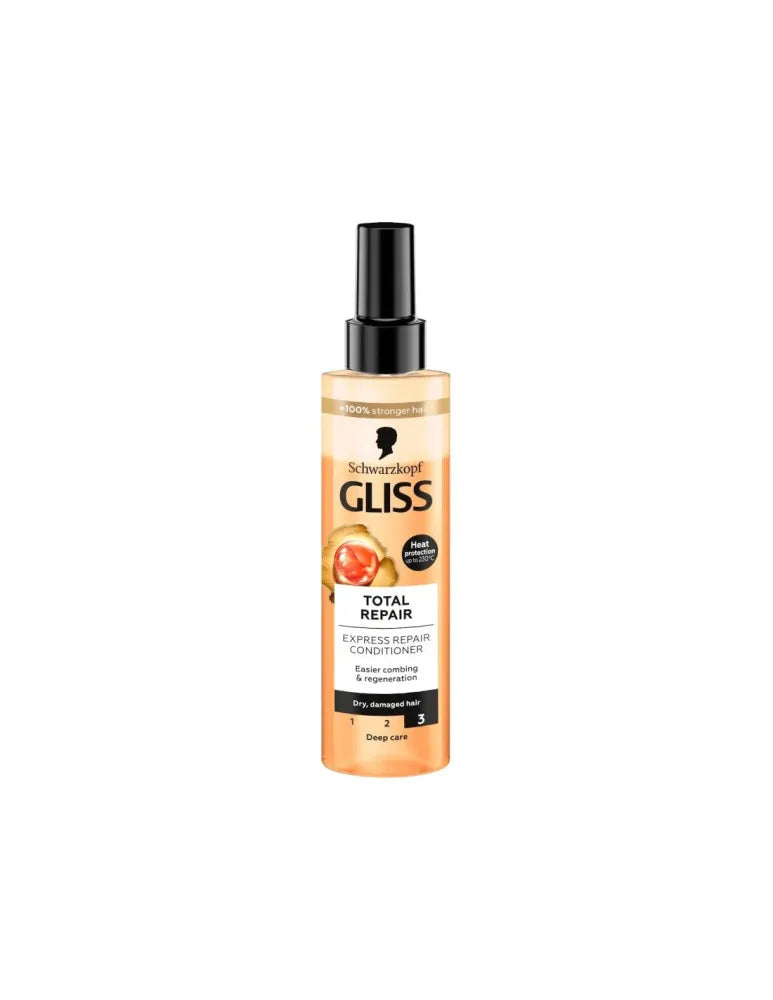 SCHWARZKOPF Gliss Express kondicionierius Total Repair 200 ml - Kosmetika