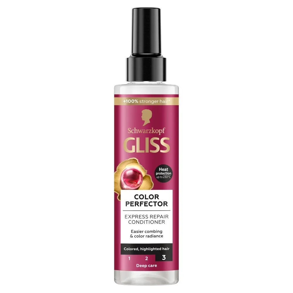 SCHWARZKOPF Gliss Ultimate Color Ekspresinis regeneruojantis kondicionierius 200 ml - Kosmetika