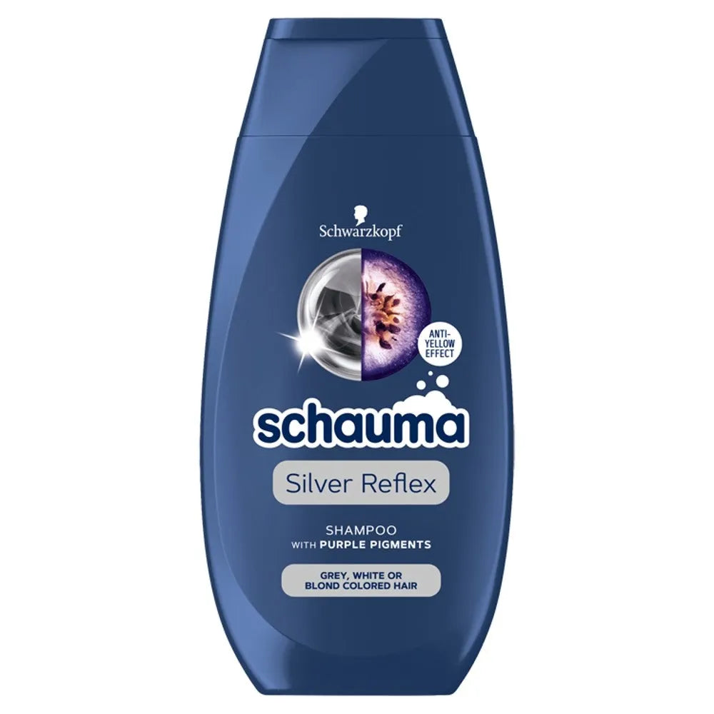 Schwarzkopf Schauma Sidabrinis atspindys plaukų šampūnas 250 ml - Kosmetika