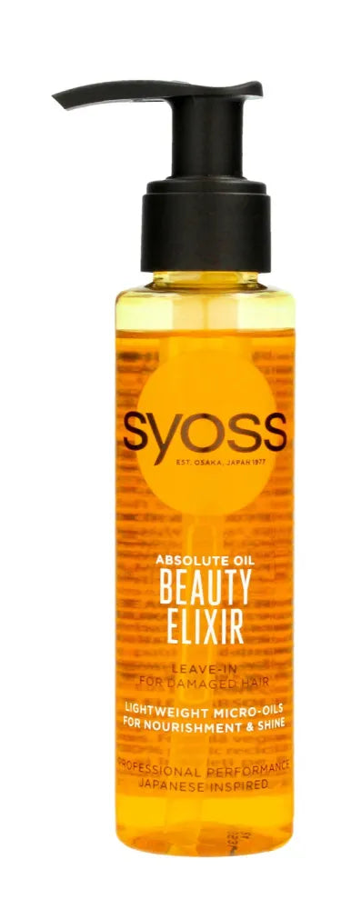 Schwarzkopf Syoss Beauty Eliksyras su Absoliu Aliejumi 100ml - Kosmetika