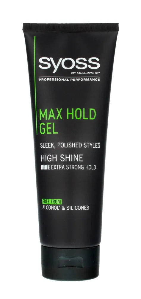 Schwarzkopf Syoss Max Hold plaukų gelis 250 ml - Kosmetika