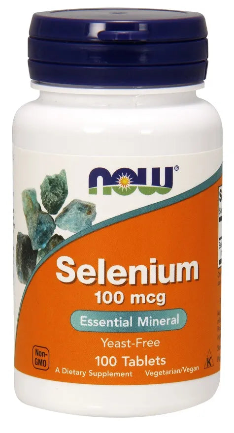 Selenium 100mcg - 100 tabs - NOW Foods - Papildai