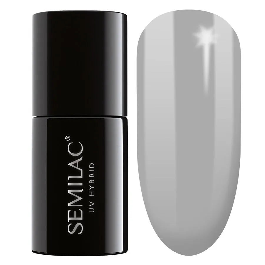 SEMILAC Hybrid Nail Polish 105 Stilingas Pilkas - 7 ml - Kosmetika