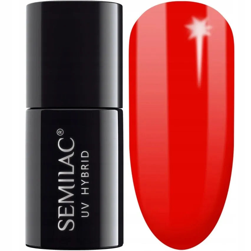 SEMILAC LAKIER 317 NEON RED VALENTINE 2020 skaistalai - Kosmetika