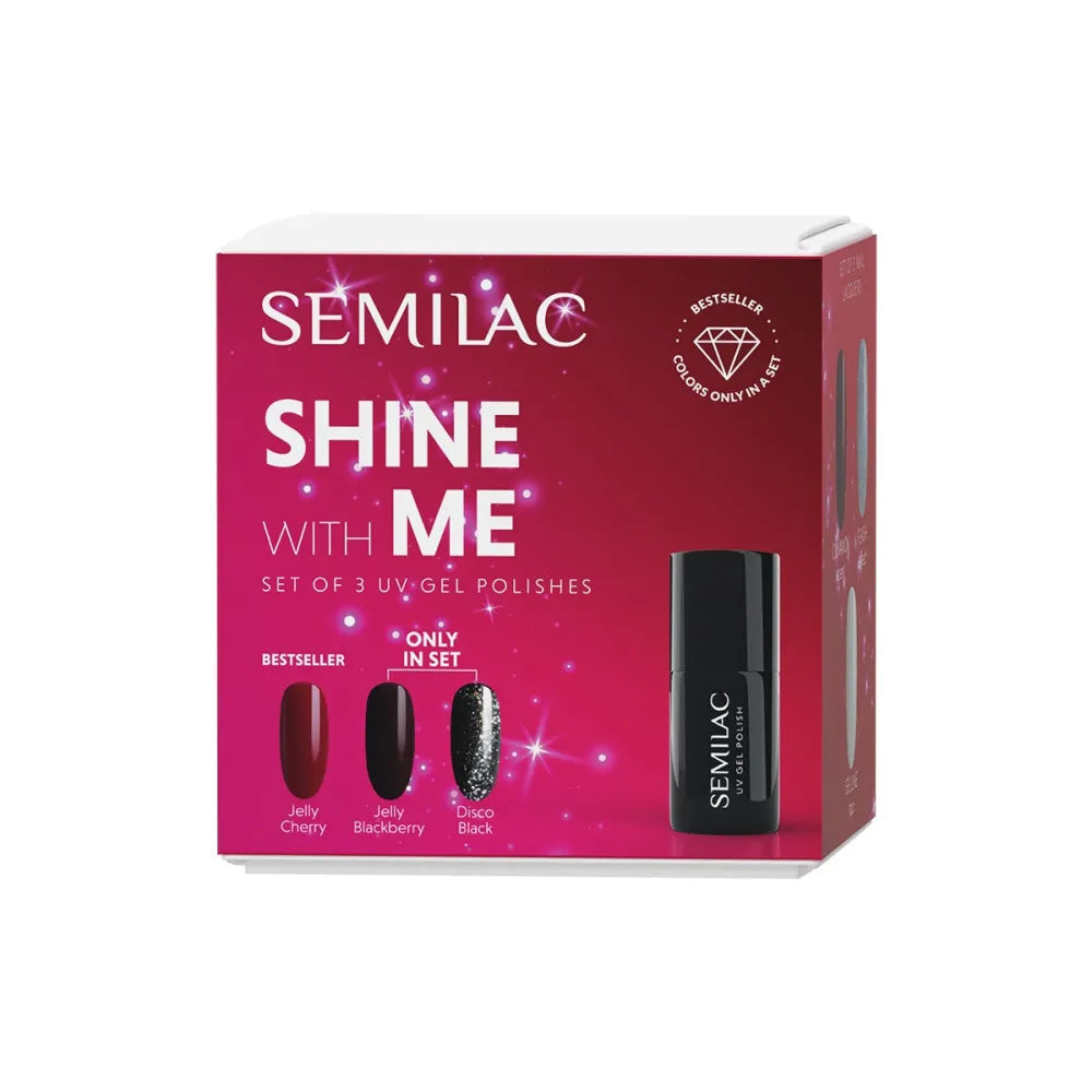 SEMILAC „Shine with Me“ dovanų rinkinys - Kosmetika