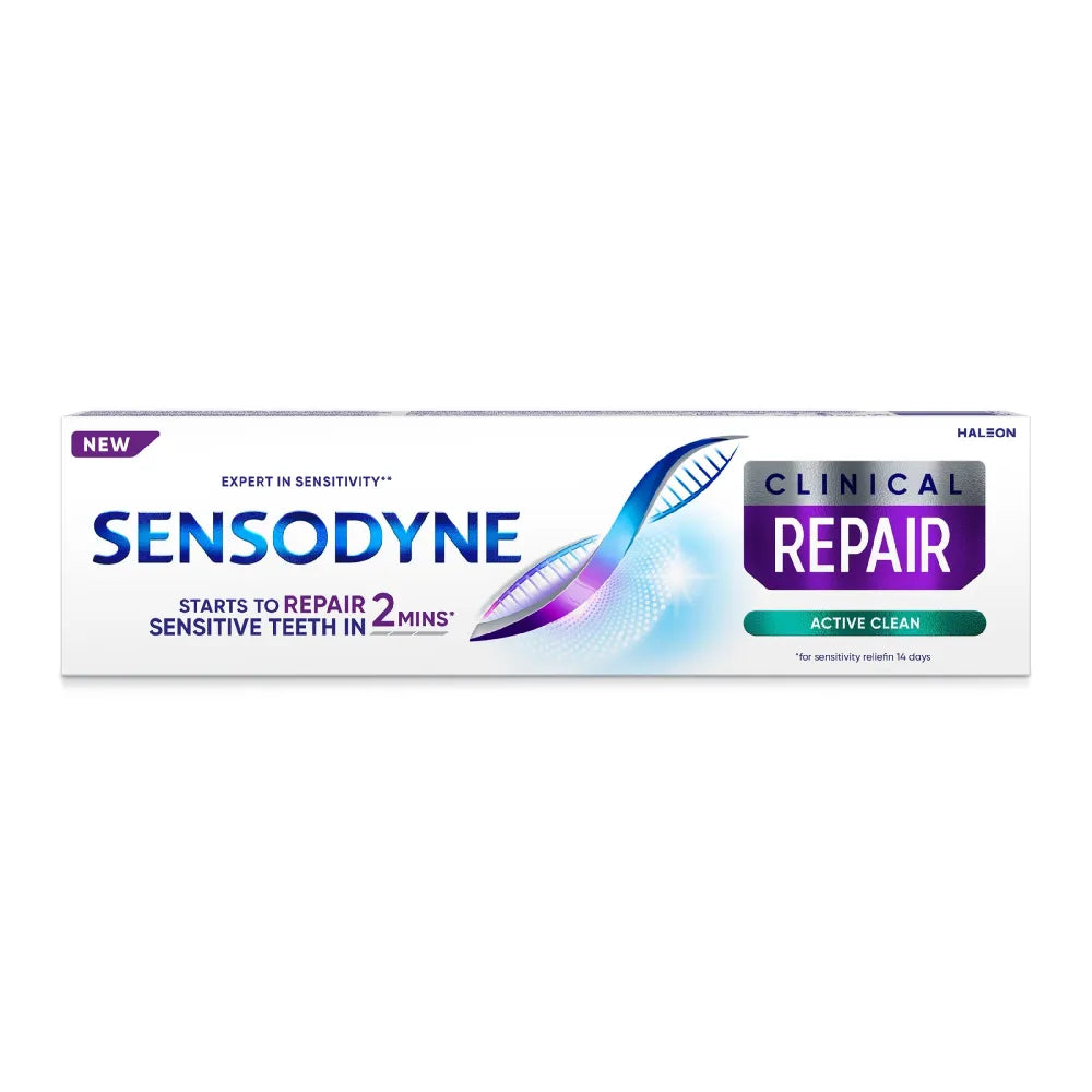 SENSODYNE Clinical Repair Toothpaste Active Clean 75 ml. - Higiena
