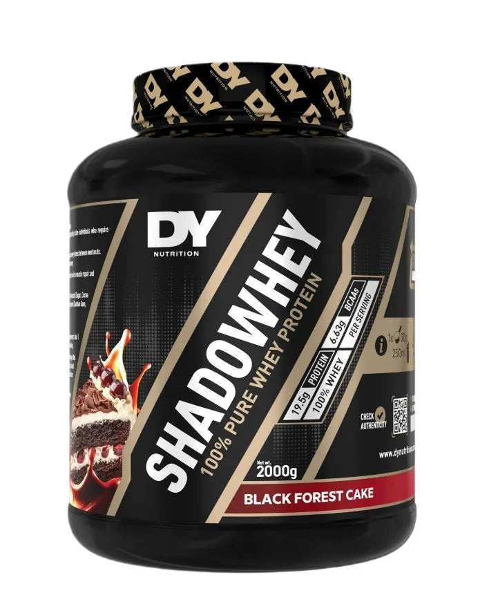 ShadoWhey 100% Pure Whey Protein Black Forest Cake - 2000g - Dorian Yates - Sporto papildai